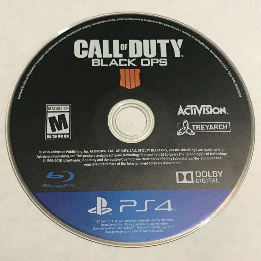 PS4 Call of Duty: Black Ops 4 for PlayStation 4